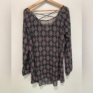 Maurices Dressy Top, Size Large